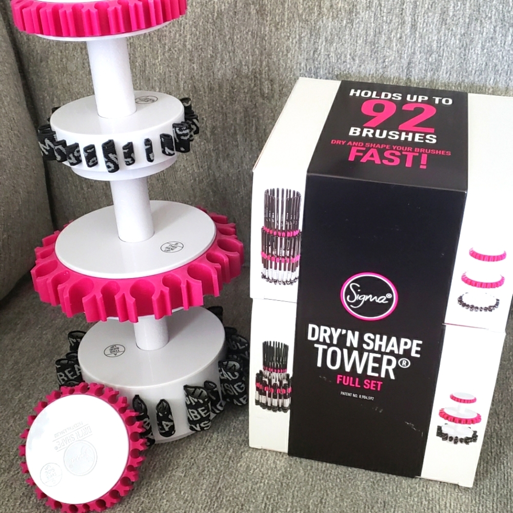 Sigma makeup brush tower